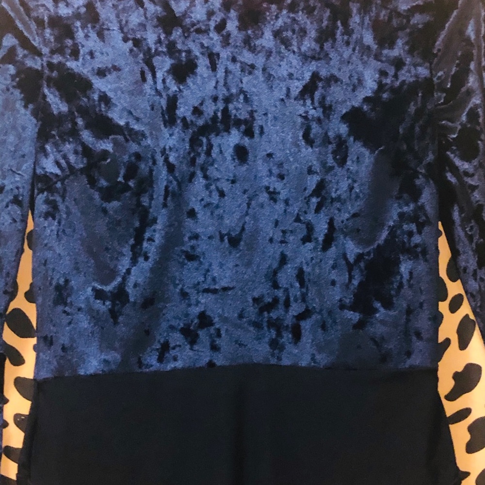Club London Velvet Body Suit - Picture 3 of 7